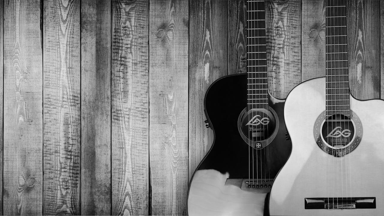 Guitar background